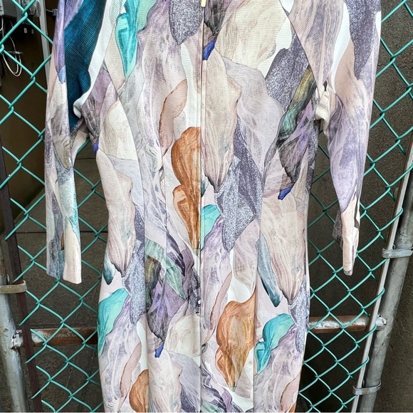 H&M Midi Tailored Dress 3/4 sleeves 6 - Picture 8 of 16